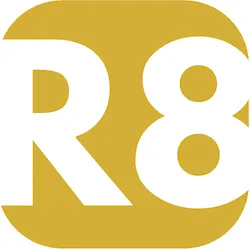 R8way Logo Gold